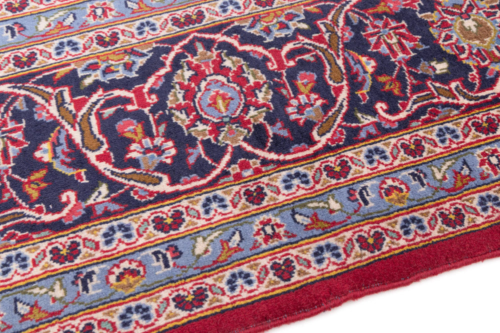 Perser Rug - Keshan - 355 x 240 cm - red