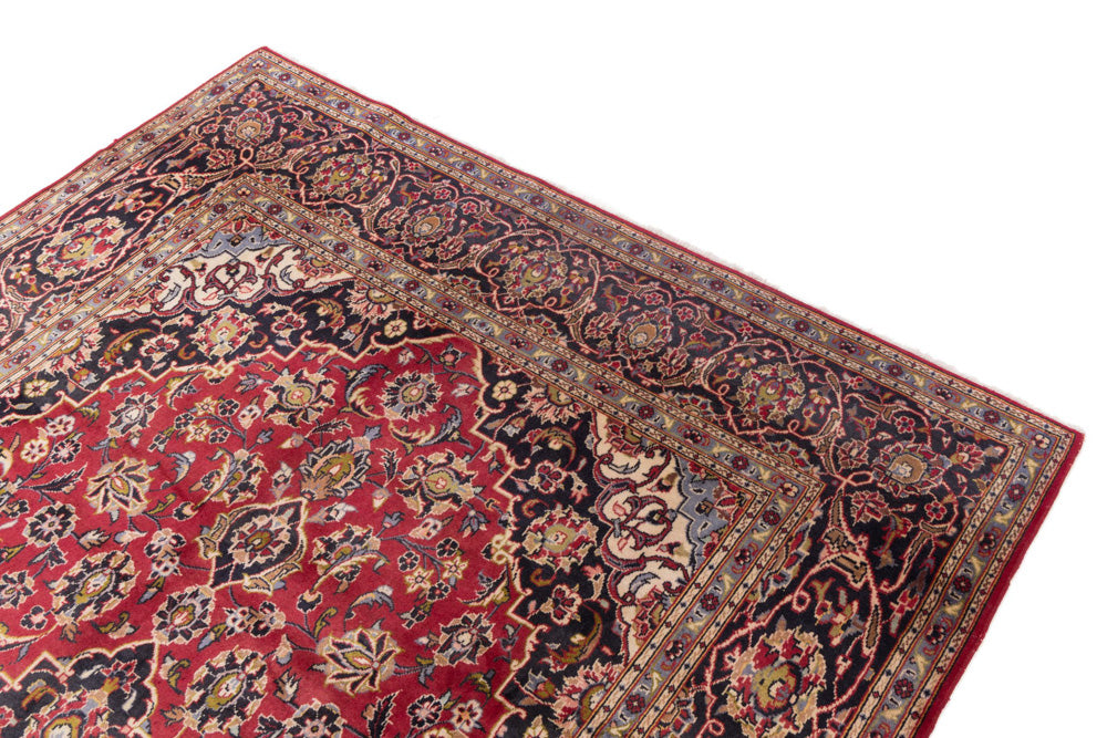 Perser Rug - Keshan - 355 x 200 cm - red