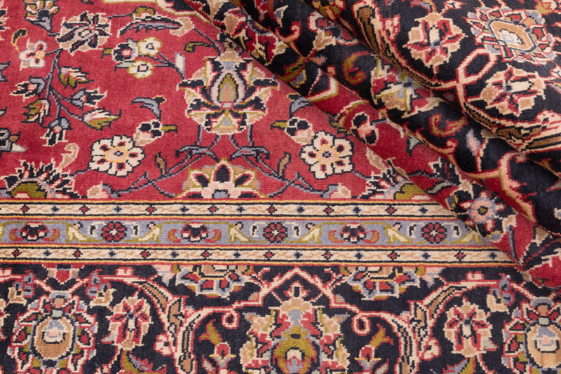 Perser Rug - Keshan - 355 x 200 cm - red