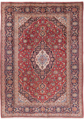 Perser Rug - Keshan - 345 x 250 cm - red
