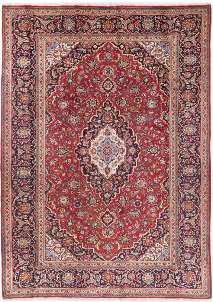 Perser Rug - Keshan - 345 x 250 cm - red