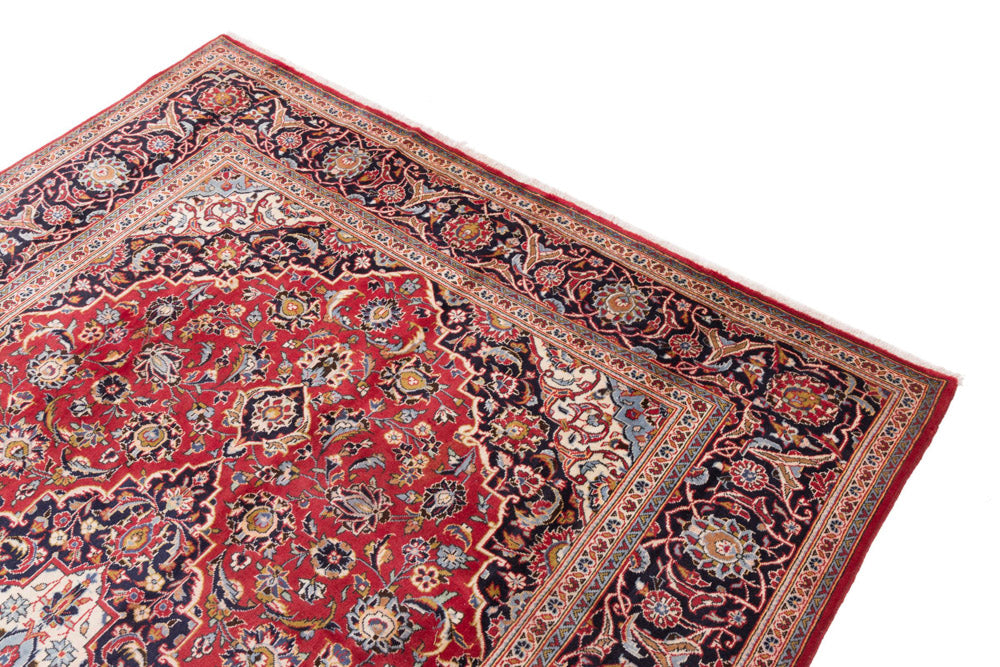 Perser Rug - Keshan - 345 x 250 cm - red