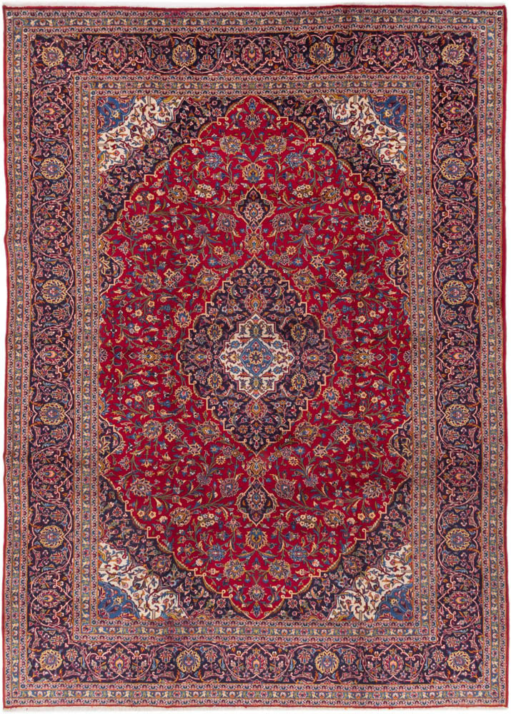 Perser Rug - Keshan - 420 x 305 cm - red