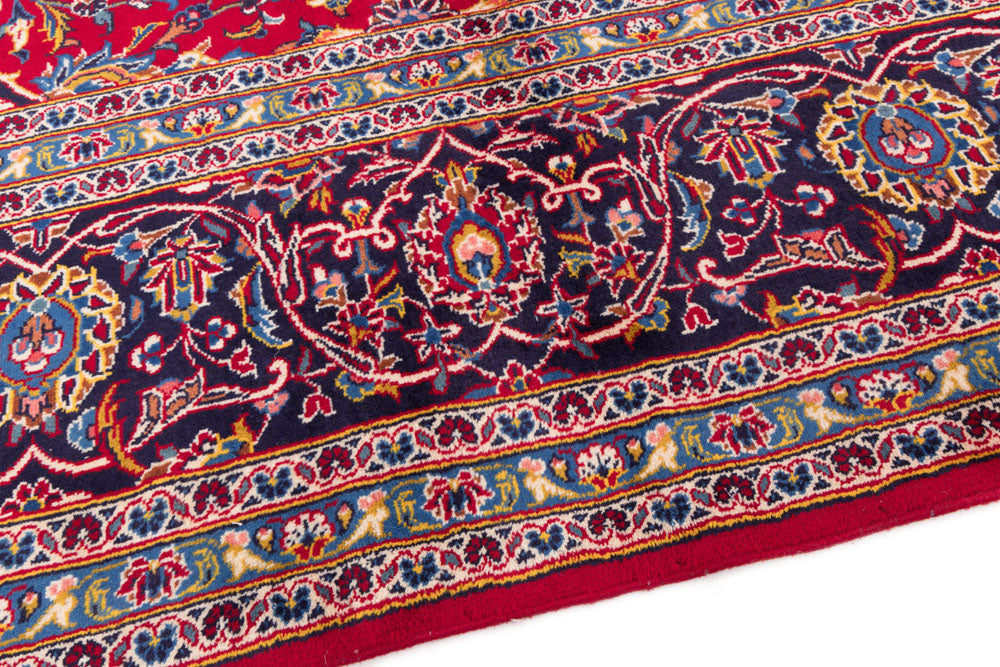 Perser Rug - Keshan - 420 x 305 cm - red