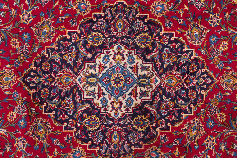 Perser Rug - Keshan - 420 x 305 cm - red