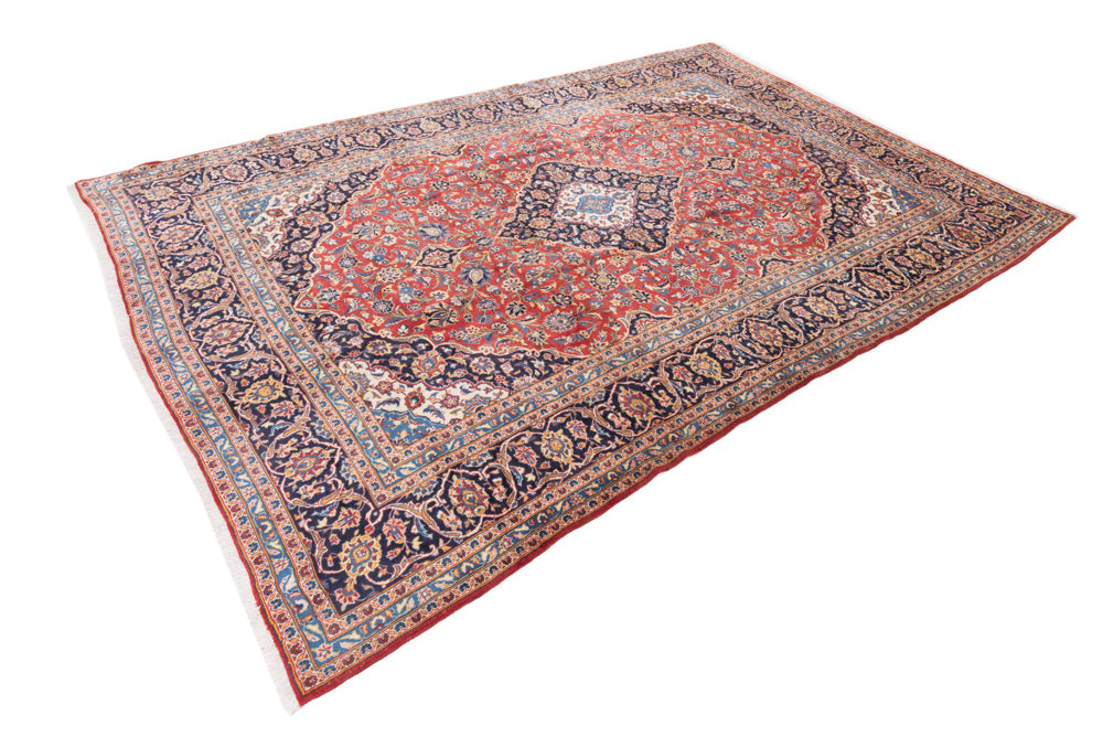 Perser Rug - Keshan - 415 x 290 cm - red