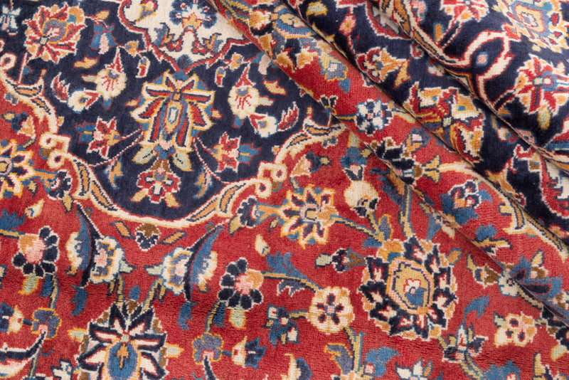 Perser Rug - Keshan - 415 x 290 cm - red