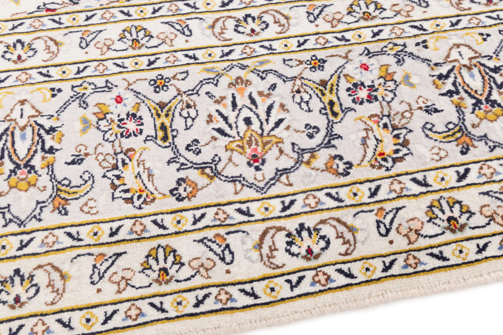 Perser Rug - Keshan - 353 x 240 cm - white