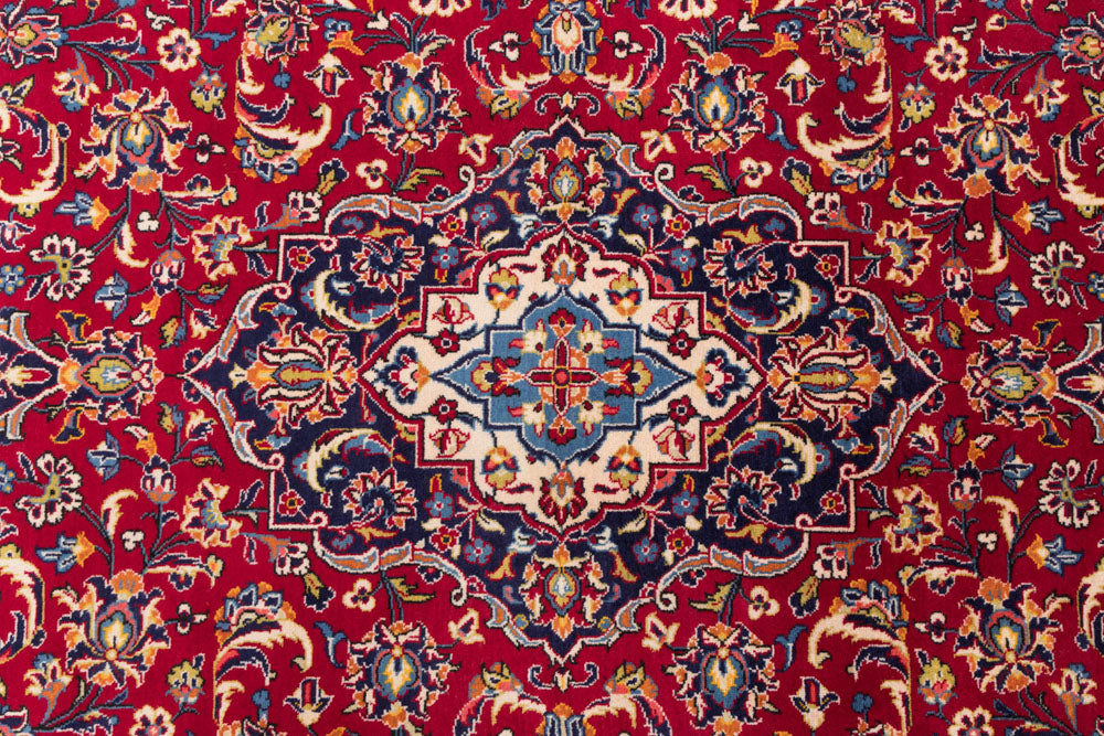Perser Rug - Keshan - 322 x 200 cm - red