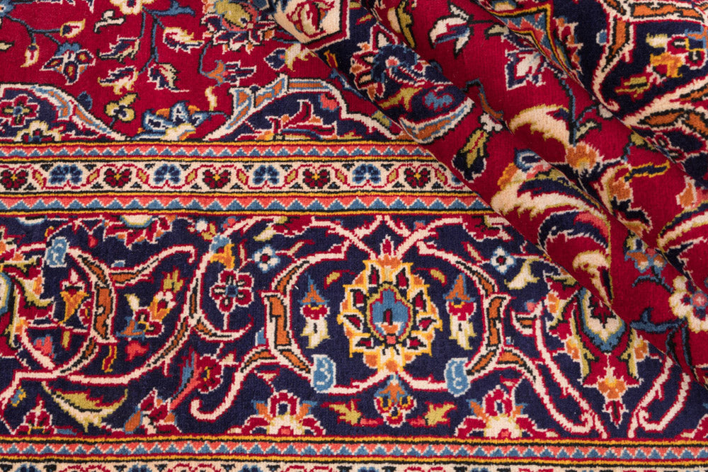 Perser Rug - Keshan - 322 x 200 cm - red