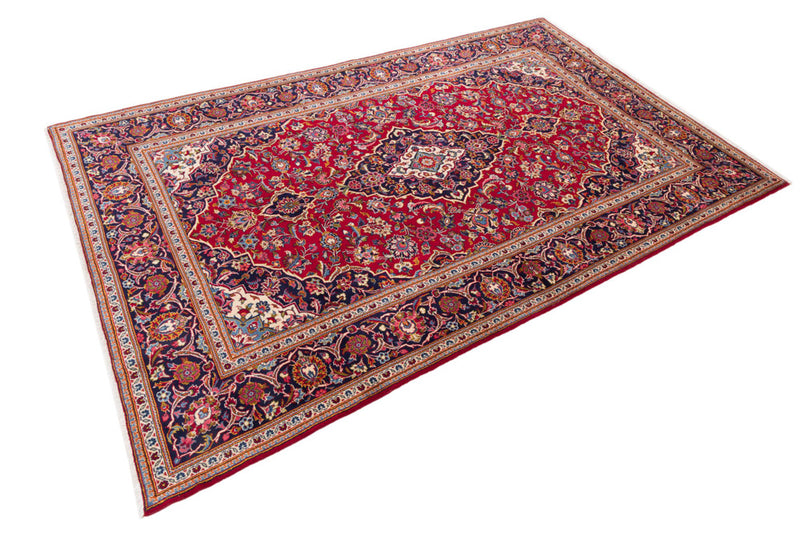 Perser Rug - Keshan - 315 x 200 cm - red