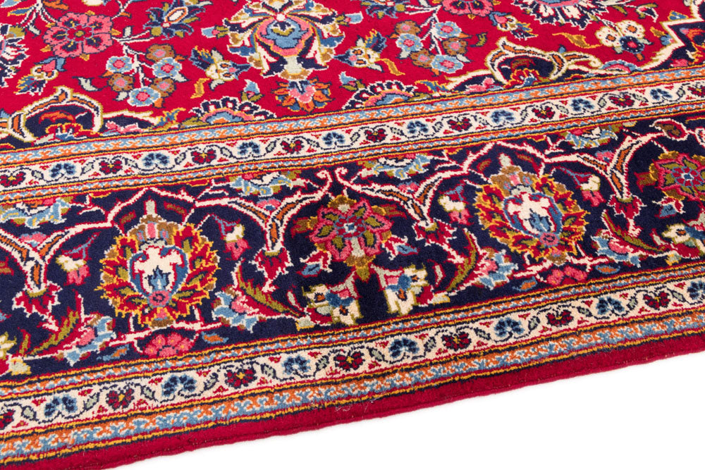 Perser Rug - Keshan - 315 x 200 cm - red