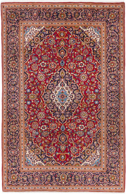 Perser Rug - Keshan - 320 x 208 cm - red