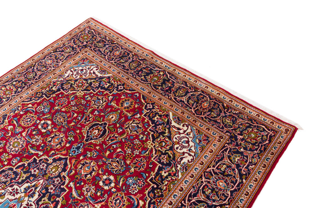Perser Rug - Keshan - 320 x 208 cm - red