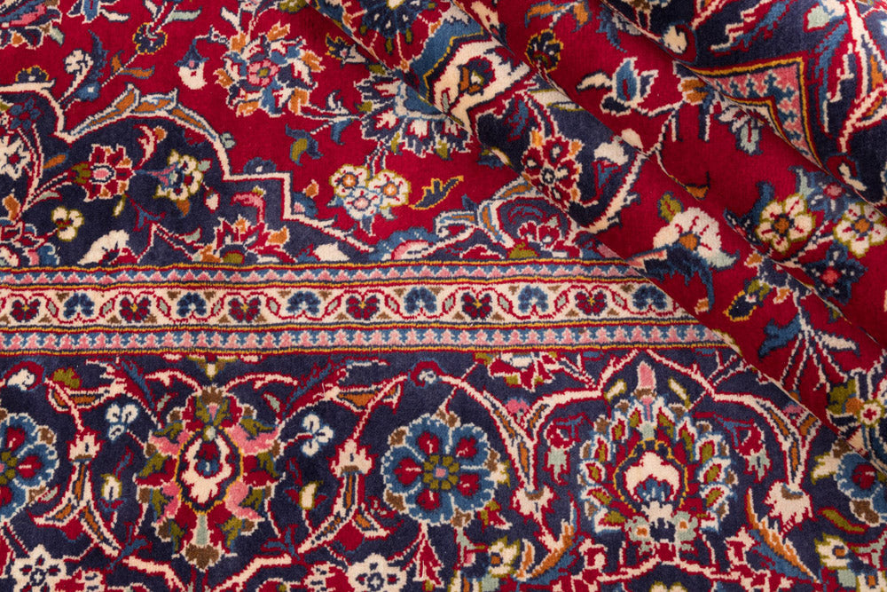 Perser Rug - Keshan - 305 x 205 cm - red