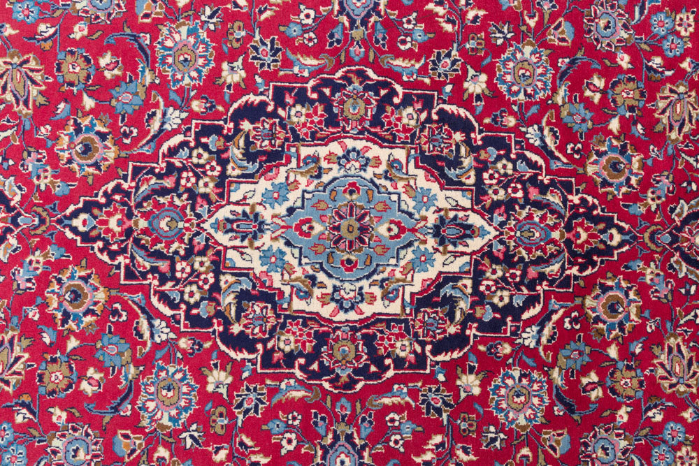 Perser Rug - Keshan - 317 x 205 cm - red