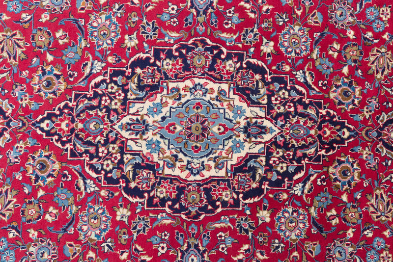Perser Rug - Keshan - 317 x 205 cm - red