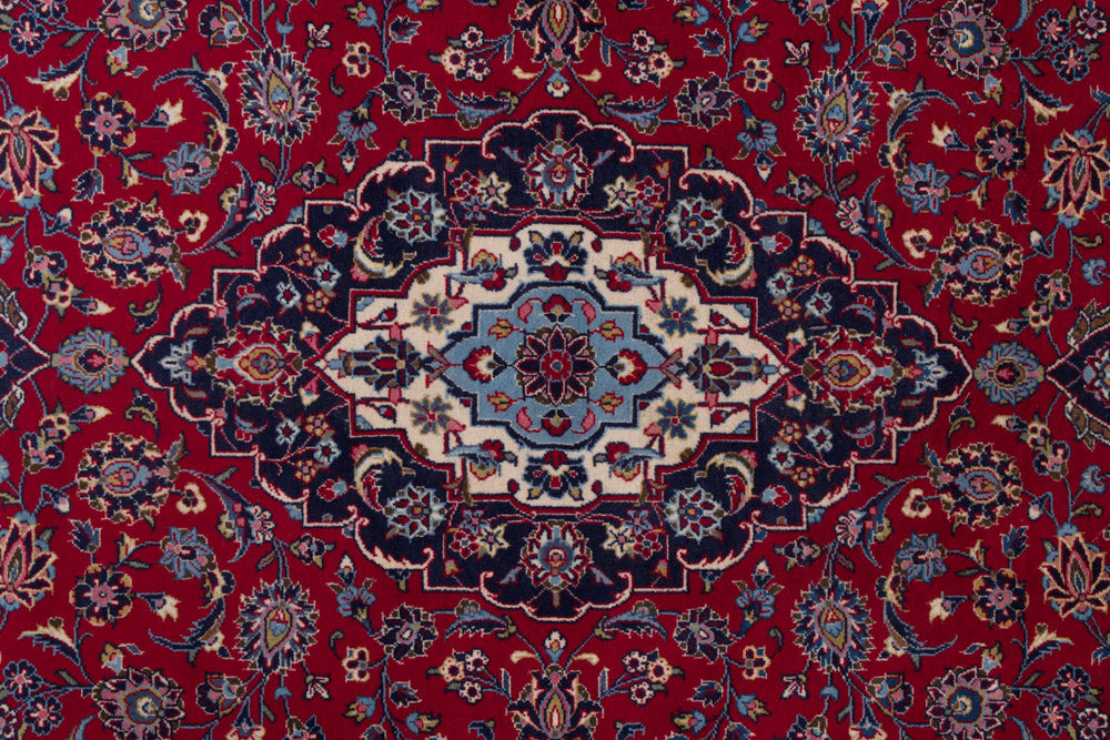 Perser Rug - Keshan - 312 x 200 cm - red