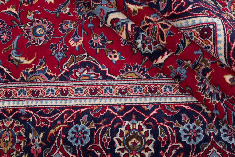 Perser Rug - Keshan - 312 x 200 cm - red