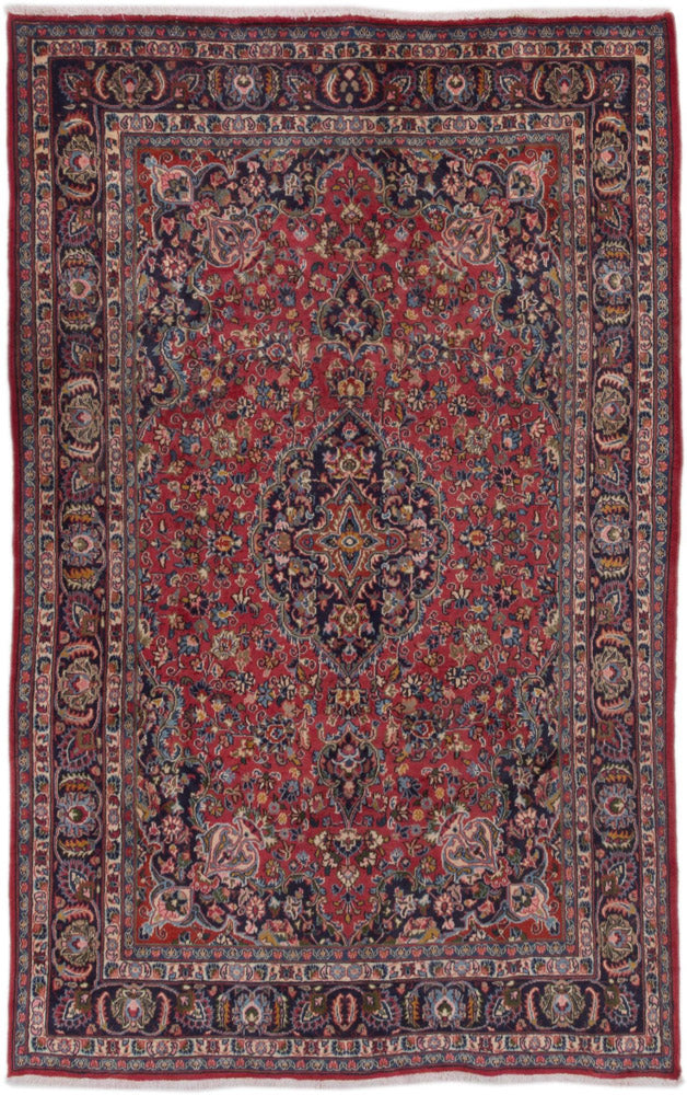 Perser Rug - Keshan - 300 x 195 cm - dark red
