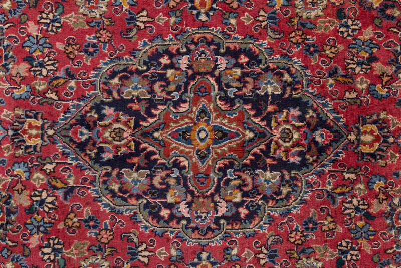 Perser Rug - Keshan - 300 x 195 cm - dark red
