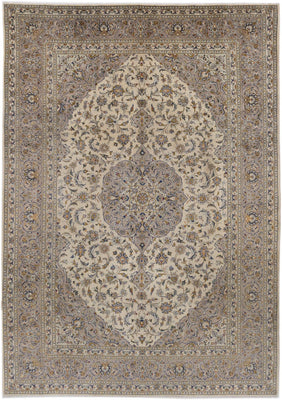 Perser Rug - Keshan - 350 x 245 cm - sand