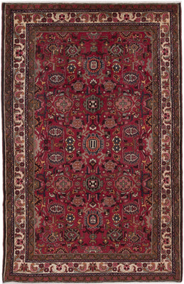 Perser Rug - Nomadic - 295 x 195 cm - dark red