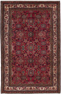 Perser Rug - Nomadic - 295 x 195 cm - dark red