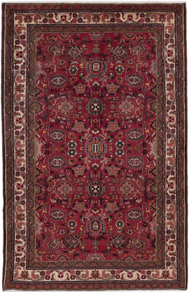 Perser Rug - Nomadic - 295 x 195 cm - dark red