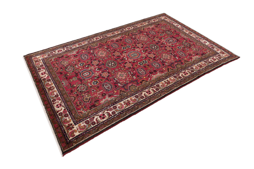 Perser Rug - Nomadic - 295 x 195 cm - dark red