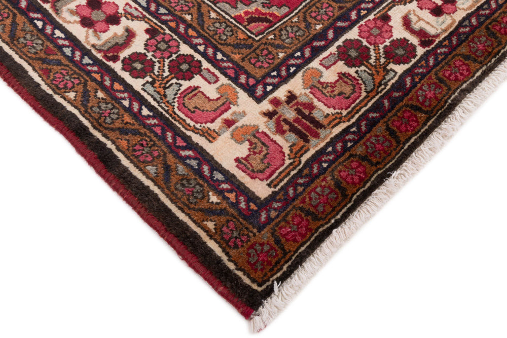Perser Rug - Nomadic - 295 x 195 cm - dark red