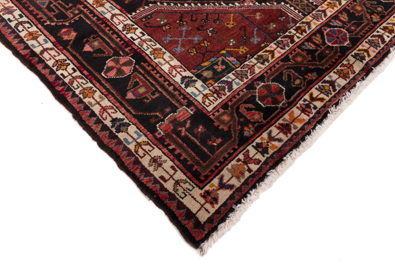 Perser Rug - Nomadic - 225 x 145 cm - dark red
