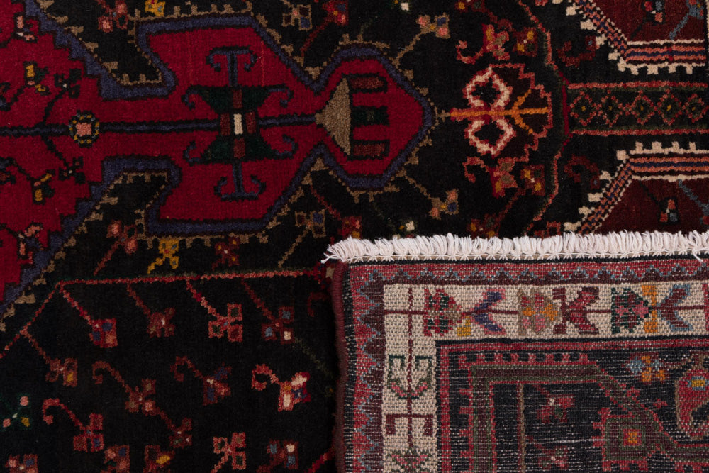 Perser Rug - Nomadic - 225 x 145 cm - dark red