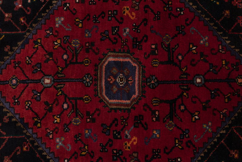 Perser Rug - Nomadic - 225 x 145 cm - dark red