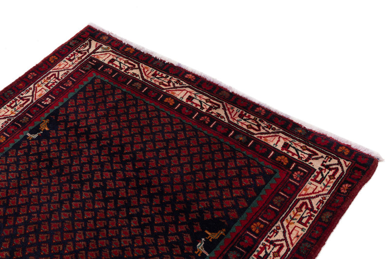 Perser Rug - Nomadic - 215 x 138 cm - dark red