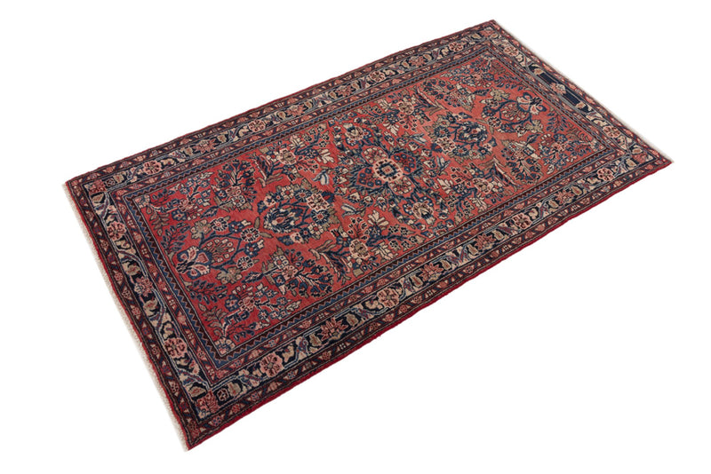 Runner Perser Rug - Classic - 210 x 112 cm - dark red
