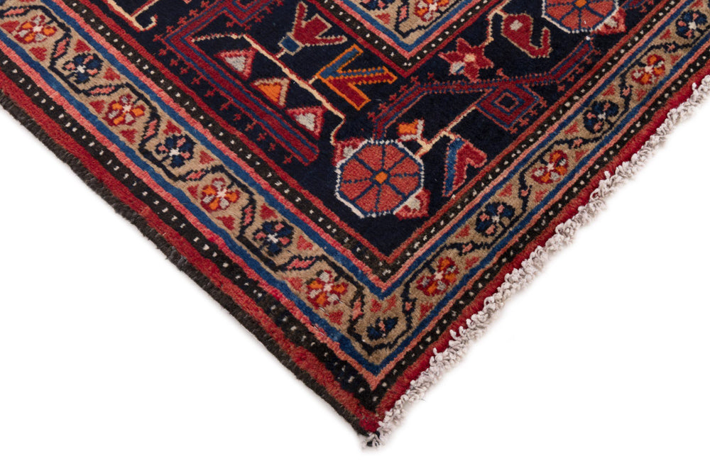 Perser Rug - Nomadic - 220 x 115 cm - dark red