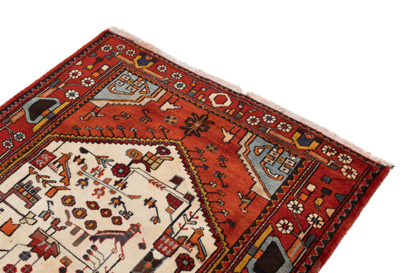 Perser Rug - Nomadic - 200 x 122 cm - beige