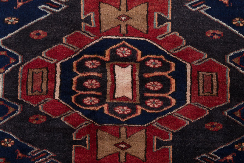 Perser Rug - Nomadic - 205 x 140 cm - dark red