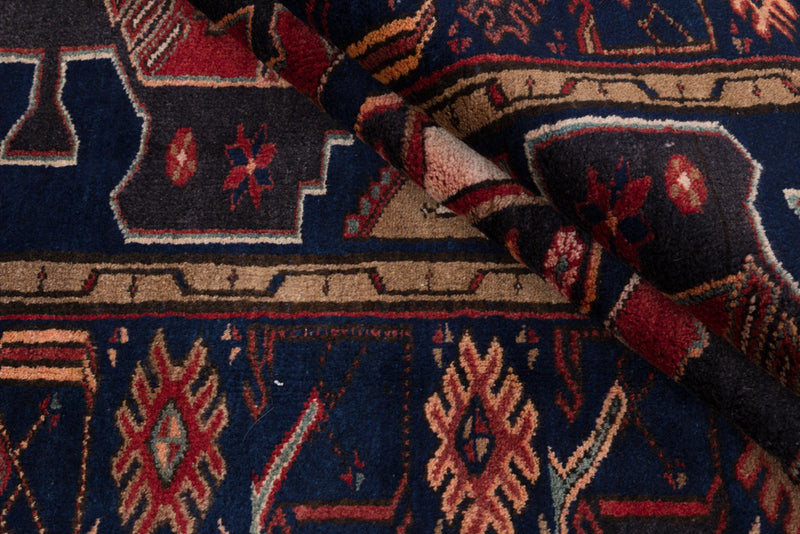 Perser Rug - Nomadic - 205 x 140 cm - dark red