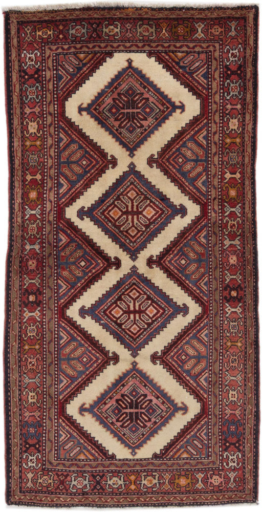 Runner Perser Rug - Nomadic - 230 x 120 cm - rust