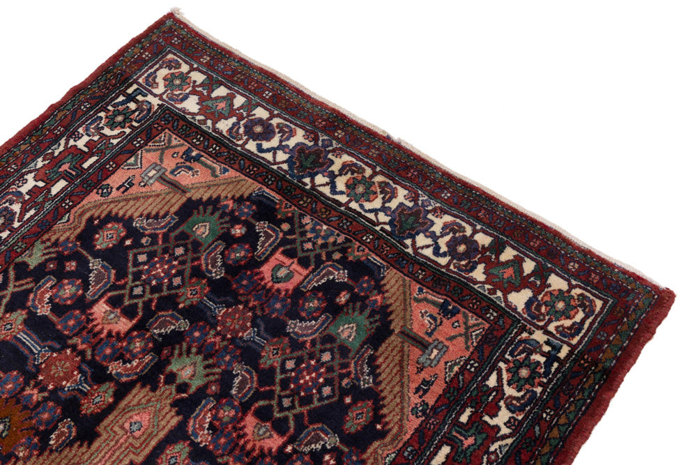 Perser Rug - Nomadic - 230 x 140 cm - dark blue