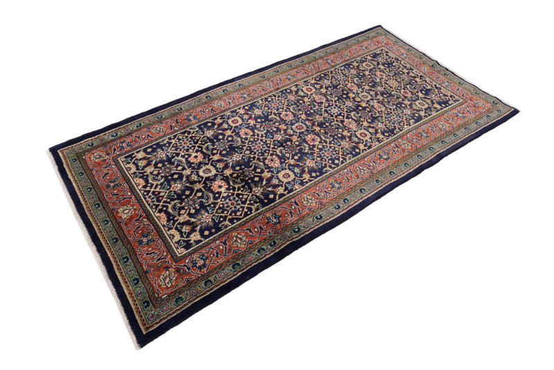 Perser Rug - Nomadic - 255 x 136 cm - dark blue