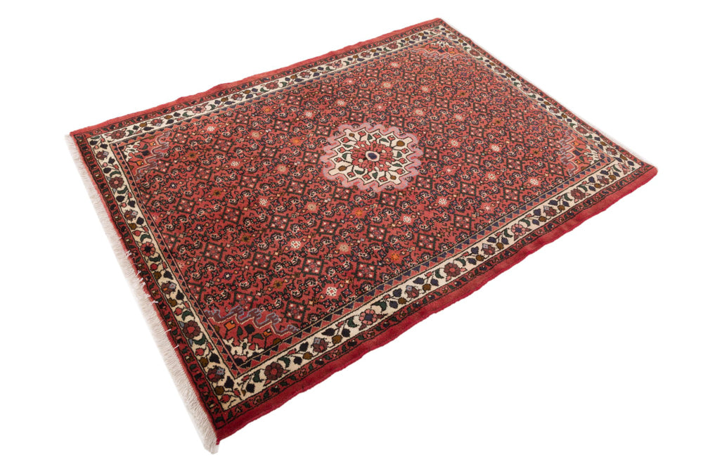 Perser Rug - Nomadic - 205 x 150 cm - red