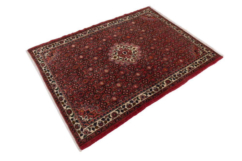 Perser Rug - Nomadic - 205 x 150 cm - red