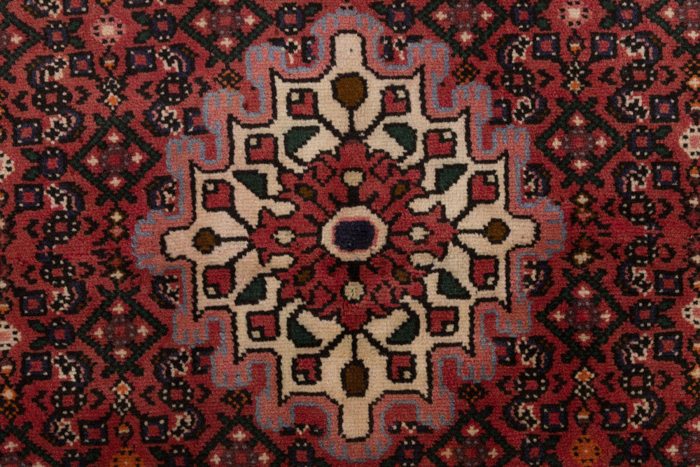 Perser Rug - Nomadic - 205 x 150 cm - red