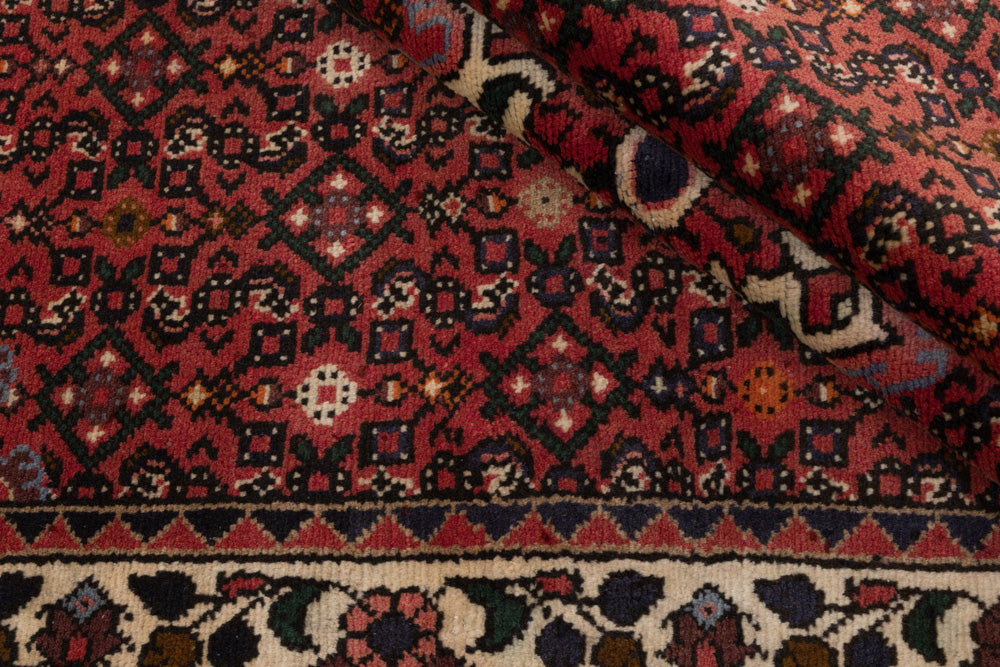 Perser Rug - Nomadic - 205 x 150 cm - red