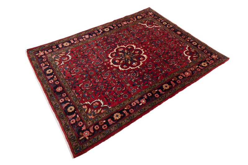 Perser Rug - Nomadic - 200 x 150 cm - dark red