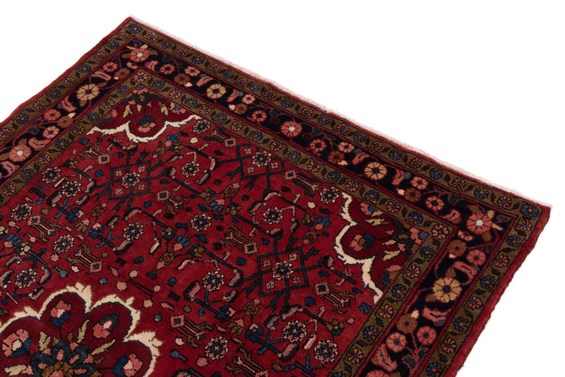 Perser Rug - Nomadic - 200 x 150 cm - dark red
