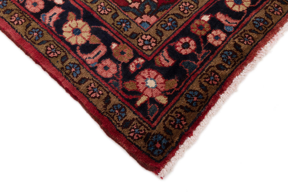 Perser Rug - Nomadic - 200 x 150 cm - dark red